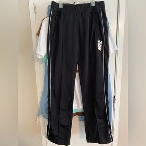 Nike Track Pants, Black, Great Condition, 100% Polyester, Size Medium